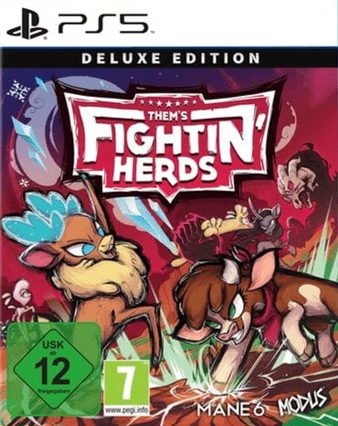 Them\'s Fightin\' Herds (Deluxe Edition) (DE/Multi in Game) (PS5) in de groep HOME ELECTRONICS / Spelconsoles en accessoires / Sony PlayStation 5 / Spel bij TP E-commerce Nordic AB (D22713)