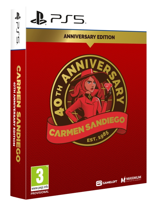 Carmen Sandiego 40th Anniversary Edition (PS5) in de groep HOME ELECTRONICS / Spelconsoles en accessoires / Sony PlayStation 5 / Spel bij TP E-commerce Nordic AB (D22782)
