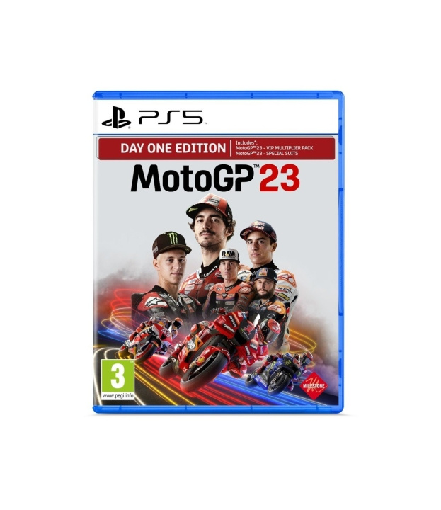 MotoGP 23 (Day 1 Edition) (PS5) in de groep HOME ELECTRONICS / Spelconsoles en accessoires / Sony PlayStation 5 / Spel bij TP E-commerce Nordic AB (D22808)