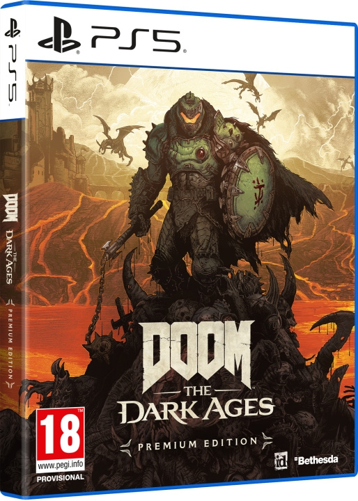 Doom: The Dark Ages - Premium Edition (PS5) in de groep HOME ELECTRONICS / Spelconsoles en accessoires / Sony PlayStation 5 / Spel bij TP E-commerce Nordic AB (D22816)