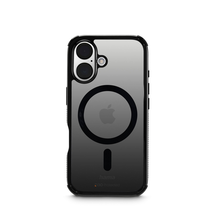 Hama Mobilskal Extreme Protect iPhone 16 MagCase Svart in de groep SMARTPHONE & TABLETS / Mobielbescherming / Apple / iPhone 16 bij TP E-commerce Nordic AB (D22829)