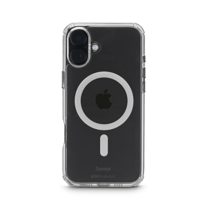 Hama Mobilskal Extreme Protect iPhone 16 Plus MagCase Transparent in de groep SMARTPHONE & TABLETS / Mobielbescherming / Apple / iPhone 16 bij TP E-commerce Nordic AB (D22832)