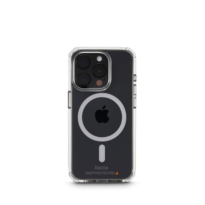 Hama Mobilskal Extreme Protect iPhone 15 Pro Max MagCase Genomskinlig Transparent in de groep SMARTPHONE & TABLETS / Mobielbescherming / Apple / iPhone 15 bij TP E-commerce Nordic AB (D22840)