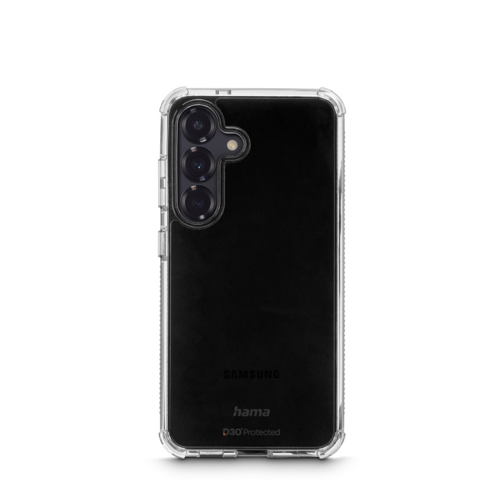 Hama Mobilskal Extreme Protect Samsung Galaxy S25 Transparent in de groep SMARTPHONE & TABLETS / Mobielbescherming / Samsung bij TP E-commerce Nordic AB (D22848)