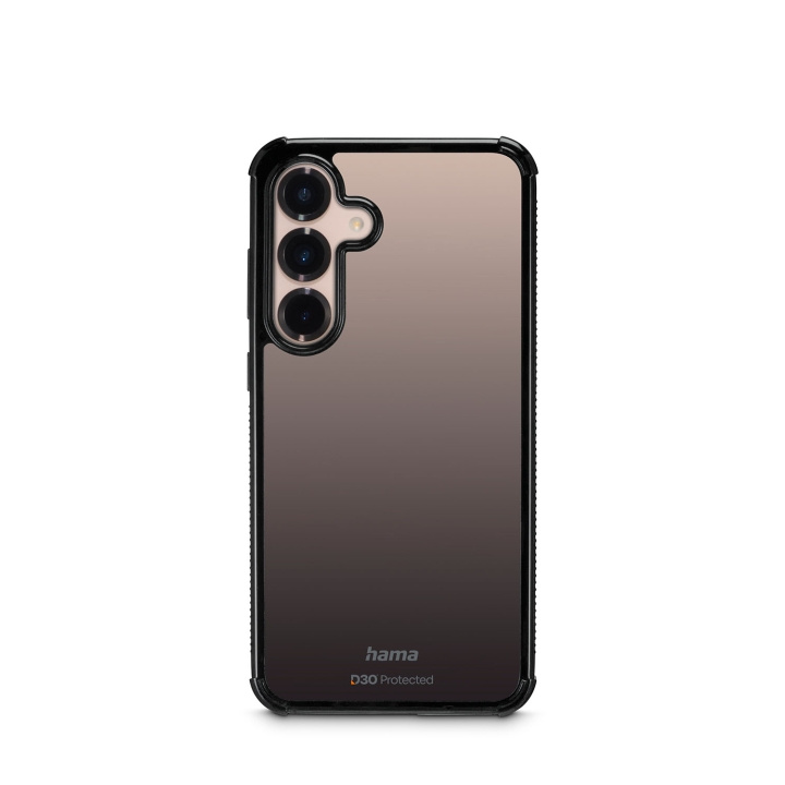 Hama Mobilskal Extreme Protect Samsung Galaxy S25 Svart in de groep SMARTPHONE & TABLETS / Mobielbescherming / Samsung bij TP E-commerce Nordic AB (D22849)