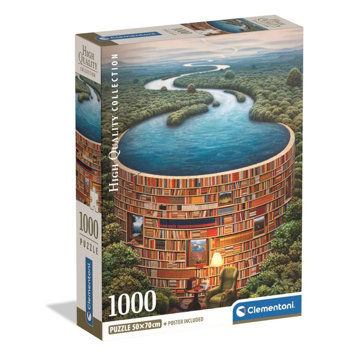 Clementoni Pussel 1000 Pcs CB High Quality Collection Bibliodame in de groep SPORT, VRIJE TIJD & HOBBY / Hobby / Puzzel bij TP E-commerce Nordic AB (D22860)