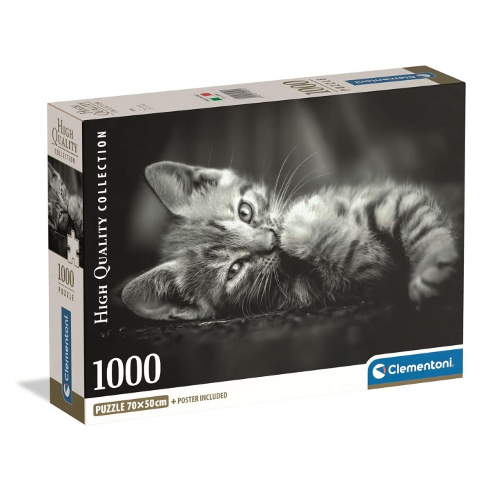 Clementoni Pussel 1000 Pcs CB High Quality Collection Kitty in de groep SPORT, VRIJE TIJD & HOBBY / Hobby / Puzzel bij TP E-commerce Nordic AB (D22861)