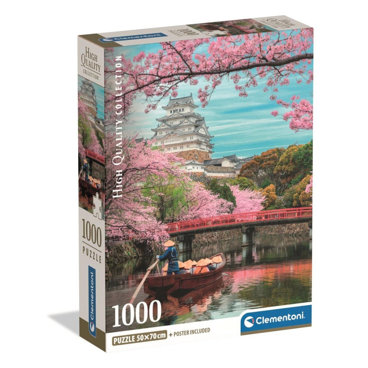 Clementoni Pussel 1000 Pcs CB Himeji Castle In Spring in de groep SPORT, VRIJE TIJD & HOBBY / Hobby / Puzzel bij TP E-commerce Nordic AB (D22867)
