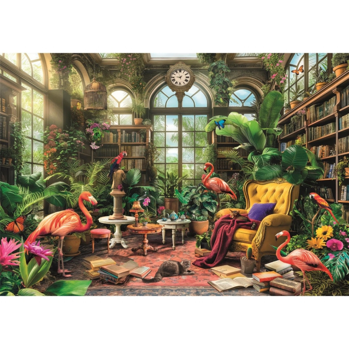 Clementoni Pussel 1000 Pcs CB High Quality Collection Greenhouse Library in de groep SPORT, VRIJE TIJD & HOBBY / Hobby / Puzzel bij TP E-commerce Nordic AB (D22876)