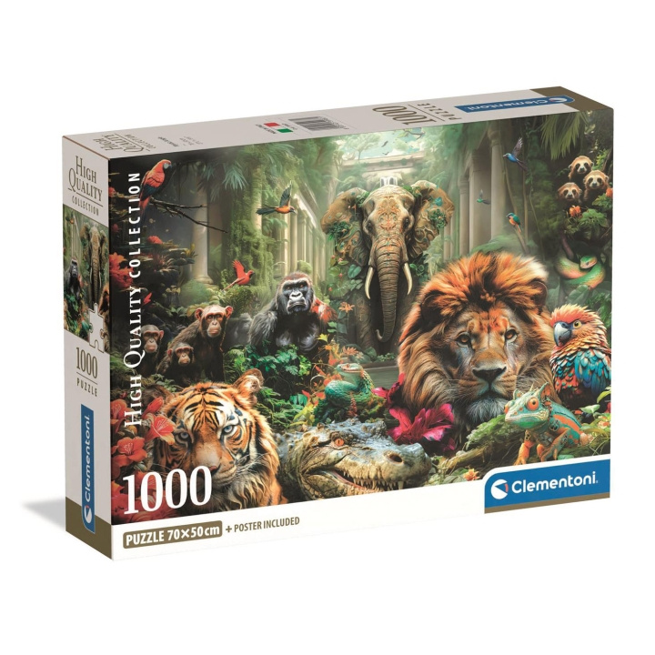 Clementoni Pussel 1000 Pcs CB Mystic Jungle in de groep SPORT, VRIJE TIJD & HOBBY / Hobby / Puzzel bij TP E-commerce Nordic AB (D22879)