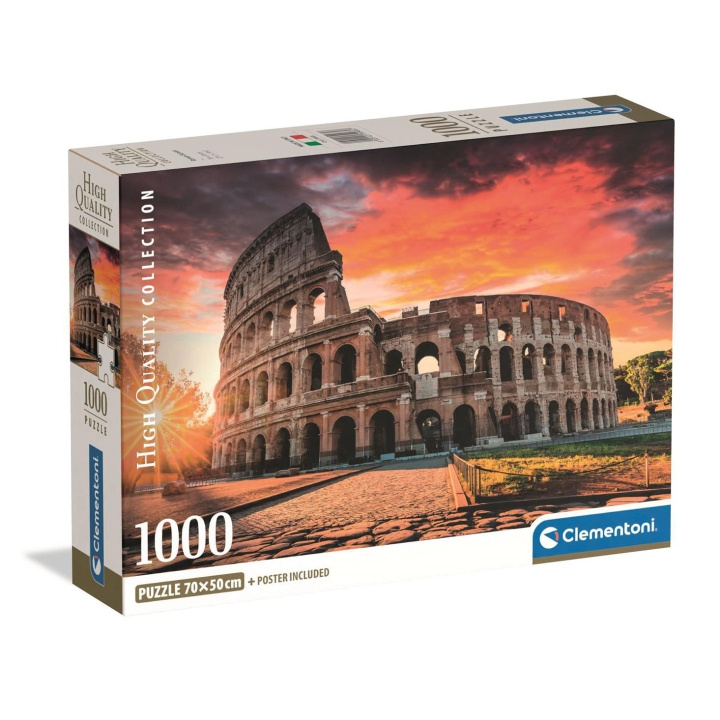 Clementoni Pussel 1000 Pcs CB Roman Sunset in de groep SPORT, VRIJE TIJD & HOBBY / Hobby / Puzzel bij TP E-commerce Nordic AB (D22882)