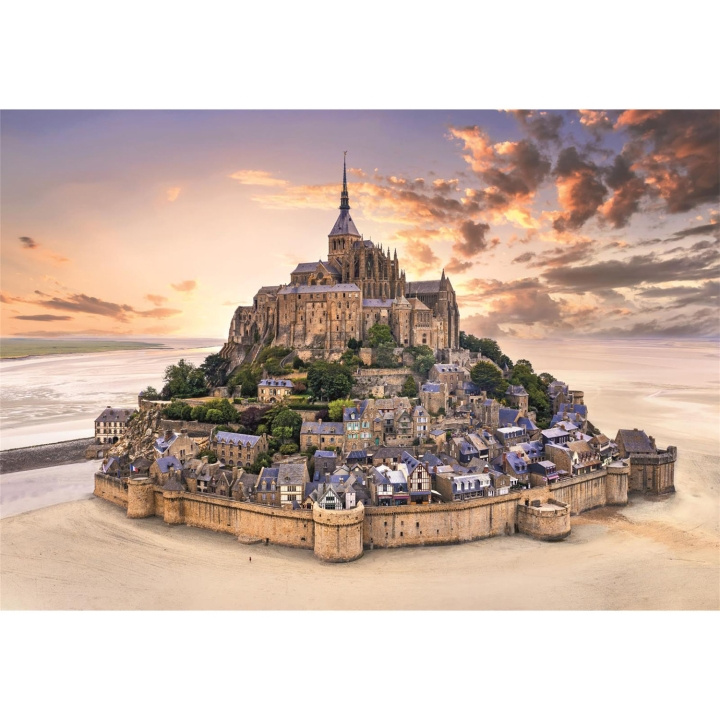 Clementoni Pussel 1500 Pcs CB High Quality Collection The Mont Saint-Michel Rising in de groep SPORT, VRIJE TIJD & HOBBY / Hobby / Puzzel bij TP E-commerce Nordic AB (D22889)