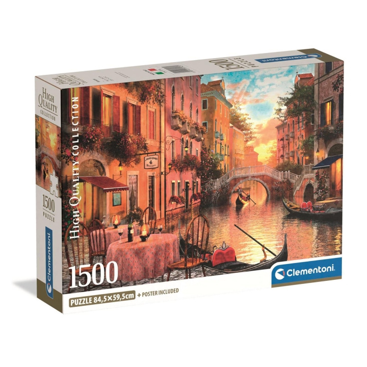 Clementoni Pussel 1500 Pcs CB High Quality Collection Venezia in de groep SPORT, VRIJE TIJD & HOBBY / Hobby / Puzzel bij TP E-commerce Nordic AB (D22891)