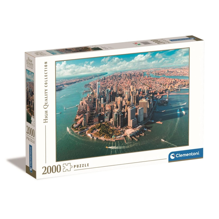 Clementoni Pussel 2000 Pcs High Quality Collection Lower Manhattan in de groep SPORT, VRIJE TIJD & HOBBY / Hobby / Puzzel bij TP E-commerce Nordic AB (D22895)