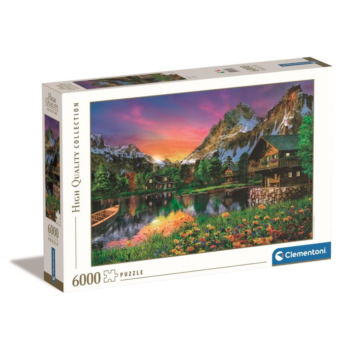 Clementoni Pussel 6000 Pcs High Quality Collection Alpine Lake in de groep SPORT, VRIJE TIJD & HOBBY / Hobby / Puzzel bij TP E-commerce Nordic AB (D22896)