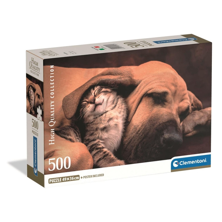Clementoni Pussel 500 Pcs CB High Quality Collection Cuddles in de groep SPORT, VRIJE TIJD & HOBBY / Hobby / Puzzel bij TP E-commerce Nordic AB (D22901)