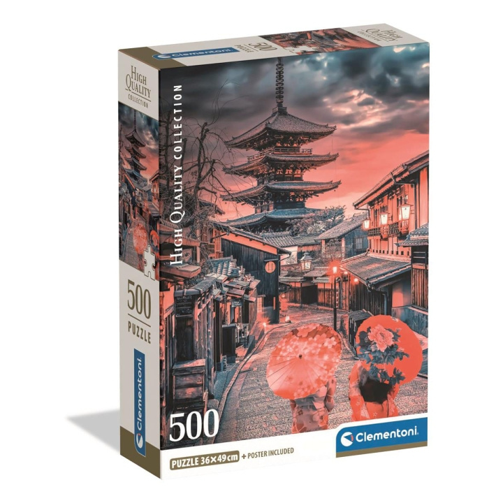 Clementoni Pussel 500 Pcs CB High Quality Collection Evening In Kyoto in de groep SPORT, VRIJE TIJD & HOBBY / Hobby / Puzzel bij TP E-commerce Nordic AB (D22902)