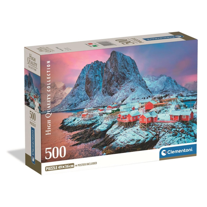 Clementoni Pussel 500 Pcs CB High Quality Collection Hamnoy Village in de groep SPORT, VRIJE TIJD & HOBBY / Hobby / Puzzel bij TP E-commerce Nordic AB (D22905)
