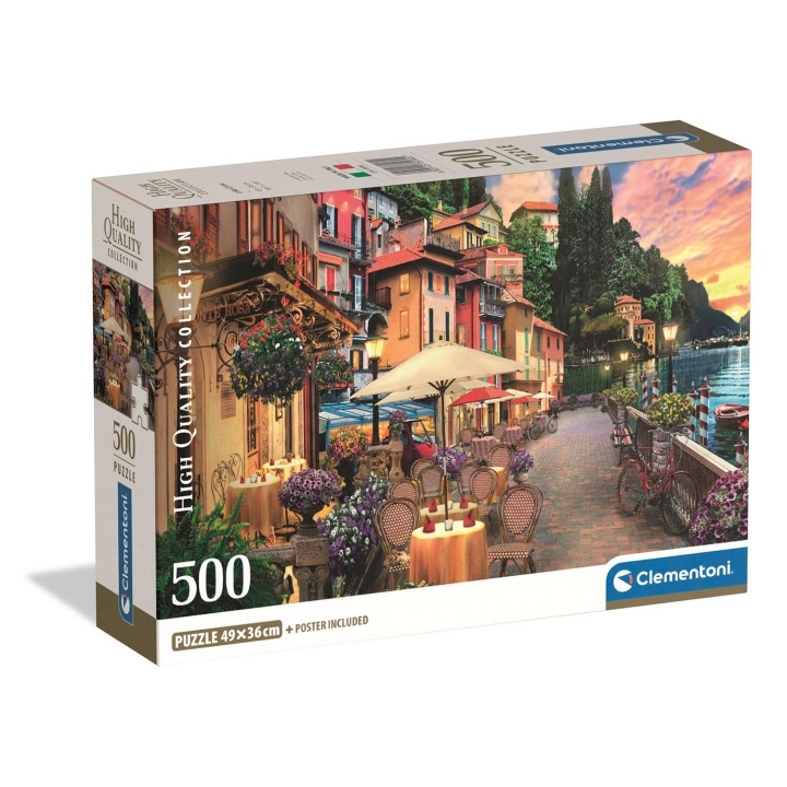 Clementoni Pussel 500 Pcs CB High Quality Collection Lake Como in de groep SPORT, VRIJE TIJD & HOBBY / Hobby / Puzzel bij TP E-commerce Nordic AB (D22907)