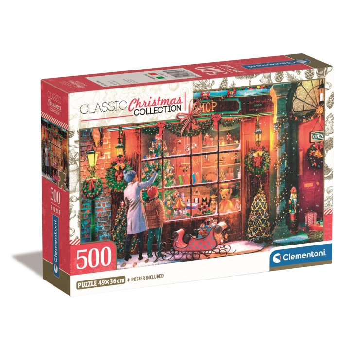 Clementoni Pussel 500 Pcs CB Old Toy Shop in de groep SPORT, VRIJE TIJD & HOBBY / Hobby / Puzzel bij TP E-commerce Nordic AB (D22912)
