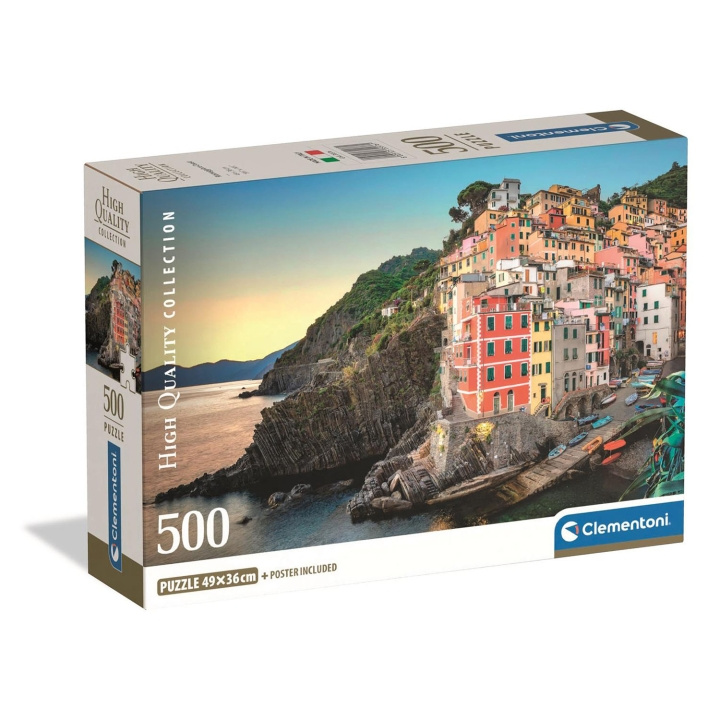 Clementoni Pussel 500 Pcs CB High Quality Collection Riomaggiore Coast in de groep SPORT, VRIJE TIJD & HOBBY / Hobby / Puzzel bij TP E-commerce Nordic AB (D22916)