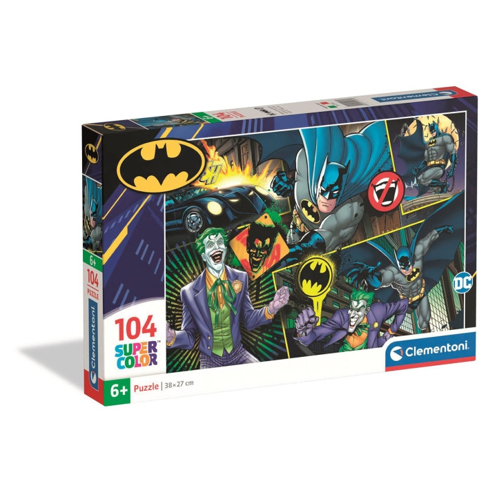 Clementoni Pussel 104 Pcs Batman in de groep SPORT, VRIJE TIJD & HOBBY / Hobby / Puzzel bij TP E-commerce Nordic AB (D22919)
