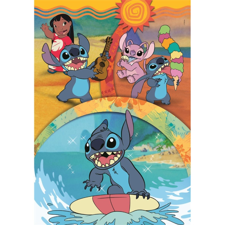 Clementoni Pussel 104 Pcs Disney Stitch in de groep SPORT, VRIJE TIJD & HOBBY / Hobby / Puzzel bij TP E-commerce Nordic AB (D22921)