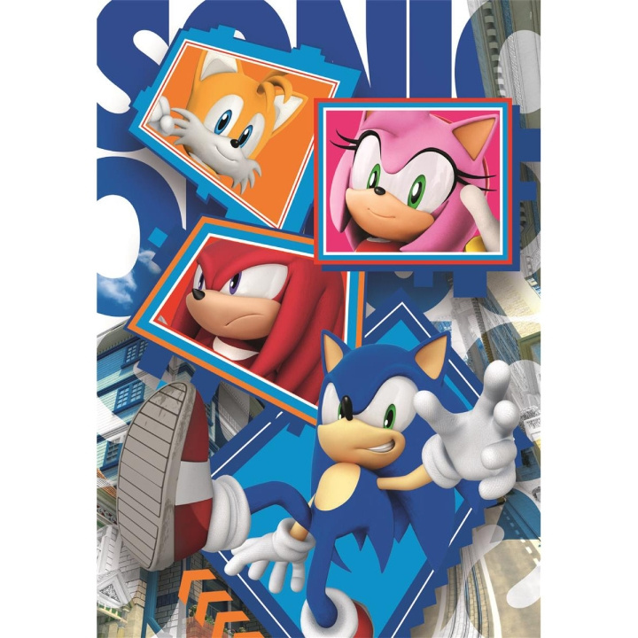 Clementoni Pussel 104 Pcs Sonic in de groep SPORT, VRIJE TIJD & HOBBY / Hobby / Puzzel bij TP E-commerce Nordic AB (D22923)