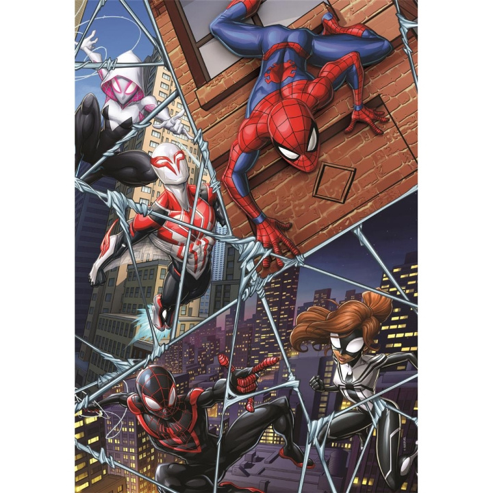 Clementoni Pussel 104 Pcs Spider-Man in de groep SPORT, VRIJE TIJD & HOBBY / Hobby / Puzzel bij TP E-commerce Nordic AB (D22924)