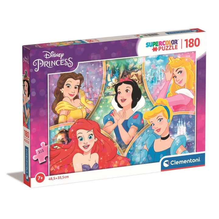 Clementoni Pussel 180 Pcs Disney Princess in de groep SPEELGOED, KINDER- & BABYPRODUCTEN / Speelgoed / Kinderpuzzel bij TP E-commerce Nordic AB (D22926)