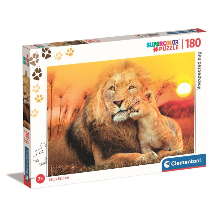 Clementoni Pussel 180 Pcs Unexpected Hug in de groep SPEELGOED, KINDER- & BABYPRODUCTEN / Speelgoed / Kinderpuzzel bij TP E-commerce Nordic AB (D22928)
