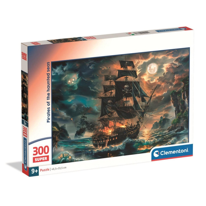 Clementoni Pussel 300 Pcs Pirates Of The Haunted Seas in de groep SPEELGOED, KINDER- & BABYPRODUCTEN / Speelgoed / Kinderpuzzel bij TP E-commerce Nordic AB (D22933)