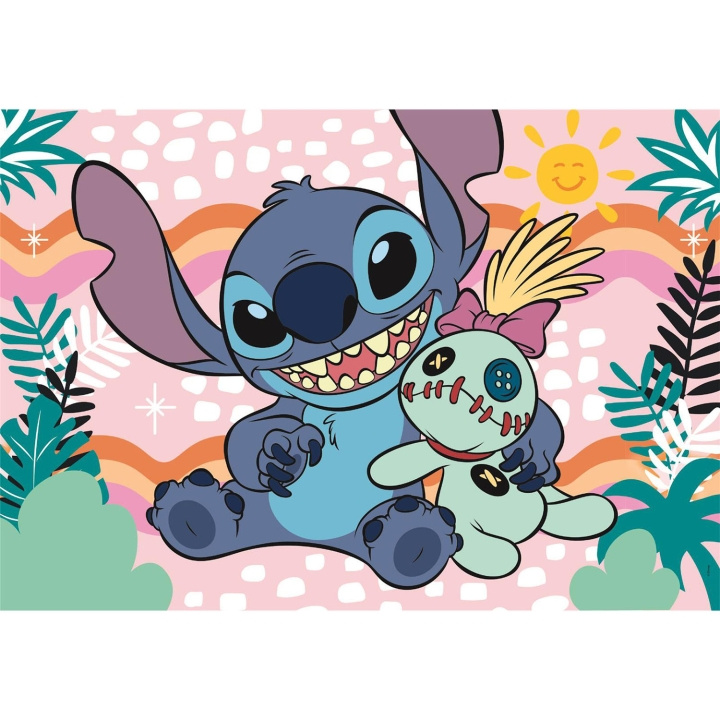 Clementoni Pussel 60 Pcs Disney Stitch in de groep SPORT, VRIJE TIJD & HOBBY / Hobby / Puzzel bij TP E-commerce Nordic AB (D22935)