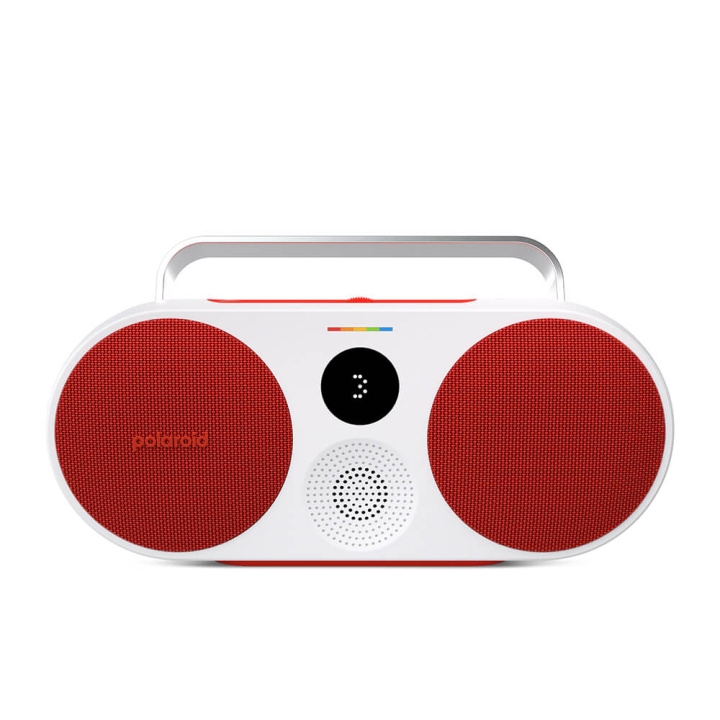 Polaroid P3 Högtalare Röd & Vit in de groep HOME ELECTRONICS / Audio & Beeld / Luidsprekers & accessoires / Bluetooth-luidsprekers / Draagbare luidsprekers bij TP E-commerce Nordic AB (D22955)