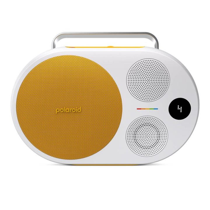 Polaroid P4 Högtalare Gul & Vit in de groep HOME ELECTRONICS / Audio & Beeld / Luidsprekers & accessoires / Bluetooth-luidsprekers / Draagbare luidsprekers bij TP E-commerce Nordic AB (D22958)