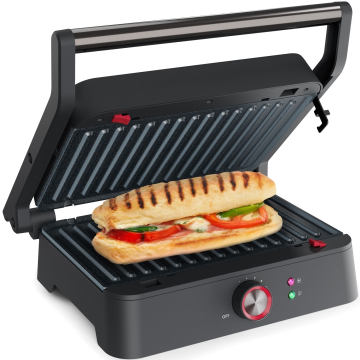 Princess Kontaktgrill Utfällbar 117502 1500W 27,5X18cm in de groep HUISHOUDEN & TUIN / Tuinproducten / Barbecue & Accessoires bij TP E-commerce Nordic AB (D22968)