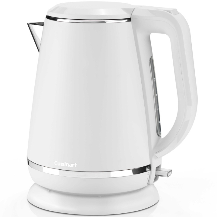 Cuisinart Vattenkokare 1.5 liter CJK780WE Stål Vit in de groep HUISHOUDEN & TUIN / Huishoudelijke apparaten / Water & Sap / Waterkokers bij TP E-commerce Nordic AB (D23005)