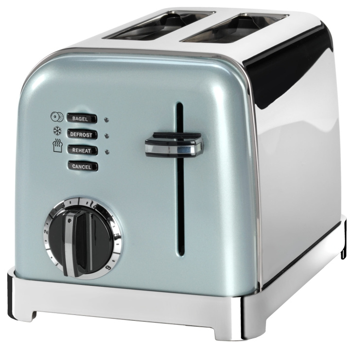 Cuisinart Brödrost 2-skivig CPT160GE Grön in de groep HUISHOUDEN & TUIN / Huishoudelijke apparaten / Broodroosters & Broodgrills / Broodroosters bij TP E-commerce Nordic AB (D23009)