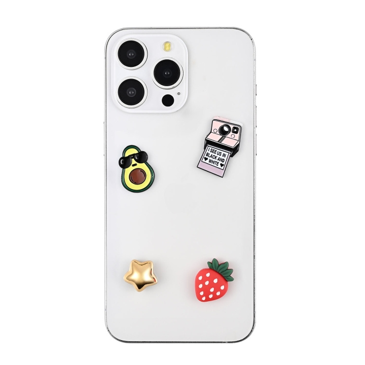 Onsala Charms Pimp Your Phone Metall och Plast 4-Pack in de groep SPORT, VRIJE TIJD & HOBBY / Leuke dingen / Leuke dingen bij TP E-commerce Nordic AB (D23033)