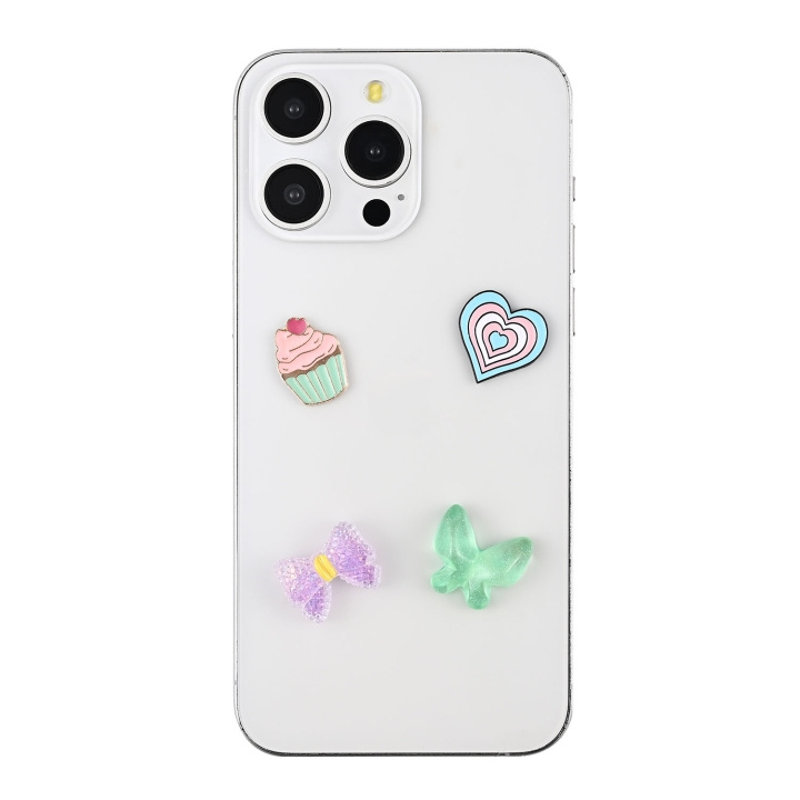 Onsala Charms Pimp Your Phone Metall och Plast 4-Pack in de groep SPORT, VRIJE TIJD & HOBBY / Leuke dingen / Leuke dingen bij TP E-commerce Nordic AB (D23034)
