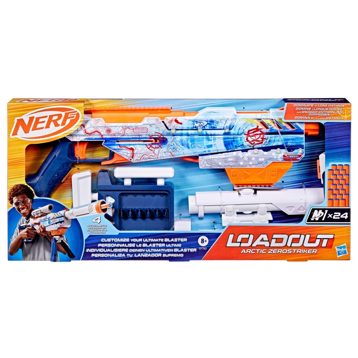 Nerf Loadout Arctic Zerostriker in de groep SPEELGOED, KINDER- & BABYPRODUCTEN / Speelgoed / Actie spel bij TP E-commerce Nordic AB (D23052)