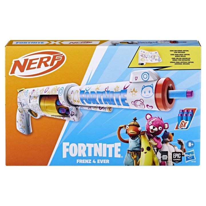 Nerf Fortnite Frenz 4 Ever Blaster in de groep SPEELGOED, KINDER- & BABYPRODUCTEN / Speelgoed / Actie spel bij TP E-commerce Nordic AB (D23055)