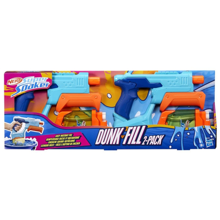 Nerf Super Soaker Dunk Fill Double 2 St in de groep SPEELGOED, KINDER- & BABYPRODUCTEN / Speelgoed / Actie spel bij TP E-commerce Nordic AB (D23067)