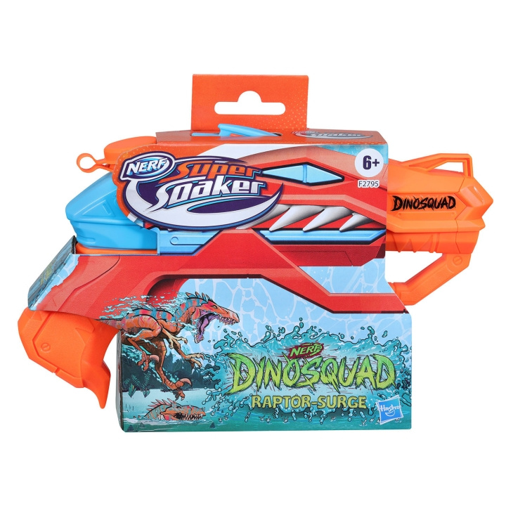Nerf Super Soaker Dinosquad Raptor-Surge in de groep SPEELGOED, KINDER- & BABYPRODUCTEN / Speelgoed / Actie spel bij TP E-commerce Nordic AB (D23077)