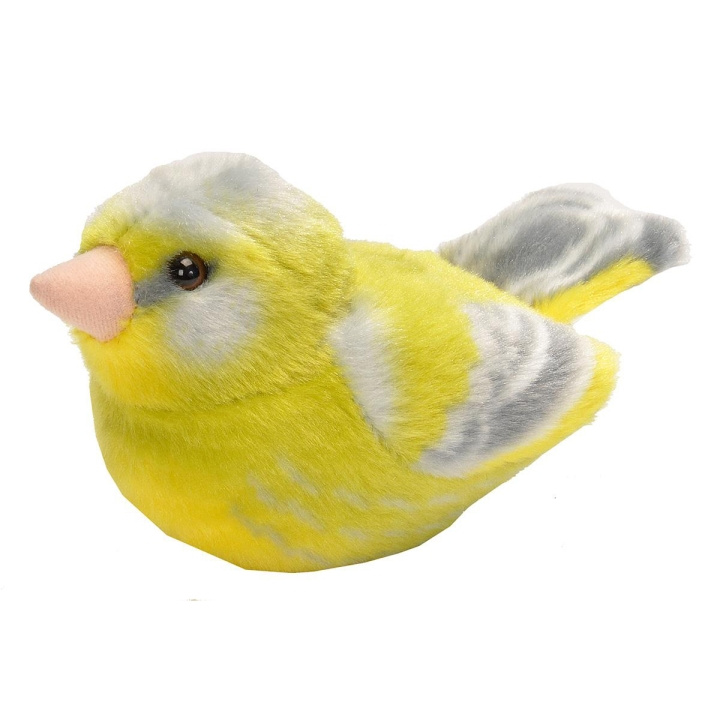 Wild Republic Gosedjur Bird With Sound 18 cm Grönfink in de groep SPEELGOED, KINDER- & BABYPRODUCTEN / Babyspeelgoed / Knuffels bij TP E-commerce Nordic AB (D23095)