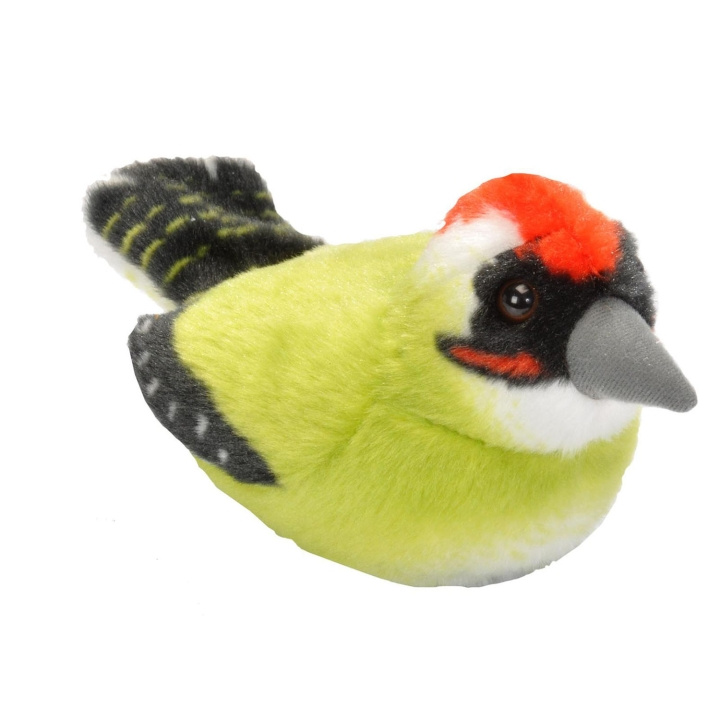 Wild Republic Gosedjur Bird With Sound 18 cm Gröngöling in de groep SPEELGOED, KINDER- & BABYPRODUCTEN / Babyspeelgoed / Knuffels bij TP E-commerce Nordic AB (D23096)