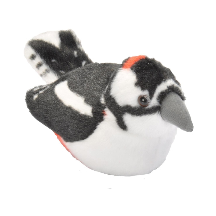 Wild Republic Gosedjur Bird With Sound 18 cm Större Hackspett in de groep SPEELGOED, KINDER- & BABYPRODUCTEN / Babyspeelgoed / Knuffels bij TP E-commerce Nordic AB (D23109)