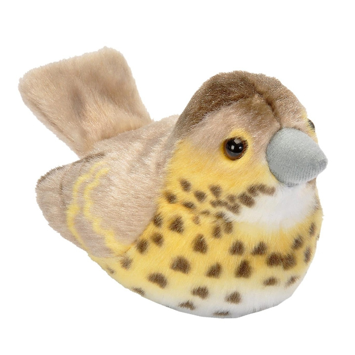Wild Republic Gosedjur Bird With Sound 18 cm Taltrast in de groep SPEELGOED, KINDER- & BABYPRODUCTEN / Babyspeelgoed / Knuffels bij TP E-commerce Nordic AB (D23112)