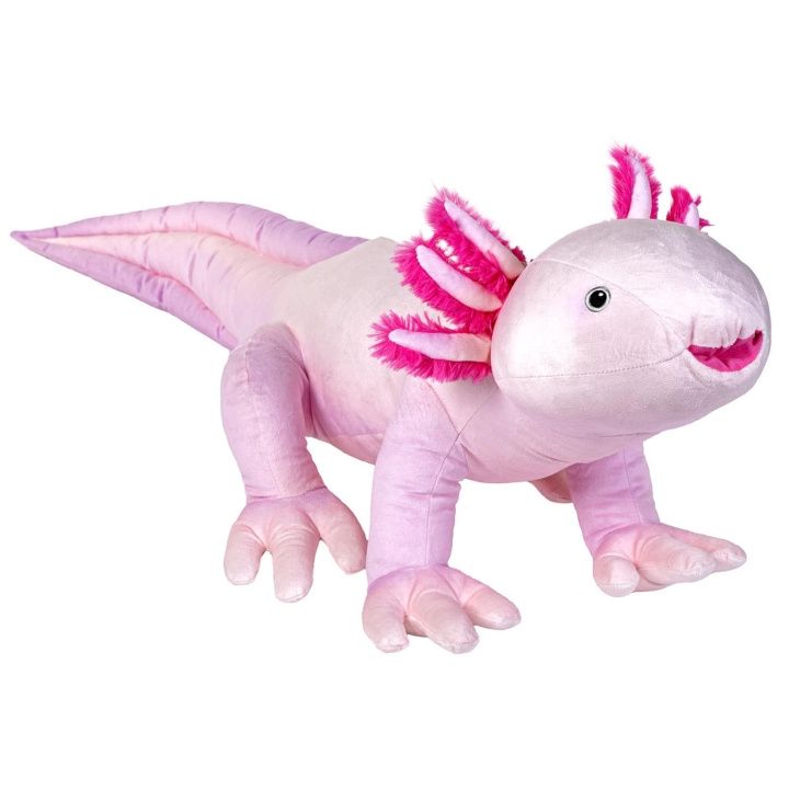 Wild Republic Gosedjur Jumbo Eco Cuddlekins 76 cm Axolotl in de groep SPEELGOED, KINDER- & BABYPRODUCTEN / Babyspeelgoed / Knuffels bij TP E-commerce Nordic AB (D23115)