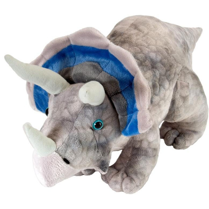 Wild Republic Gosedjur Dino Mini Triceratops in de groep SPEELGOED, KINDER- & BABYPRODUCTEN / Babyspeelgoed / Knuffels bij TP E-commerce Nordic AB (D23137)